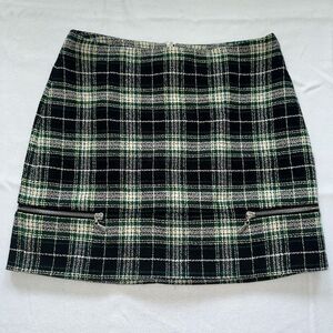 LOVERS + Friends Plaid Mini Skirt